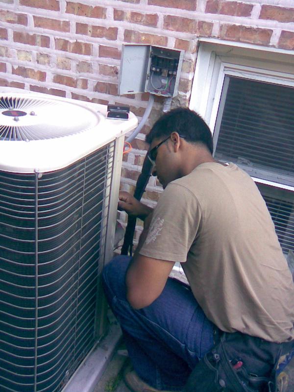 Air conditioning units repair